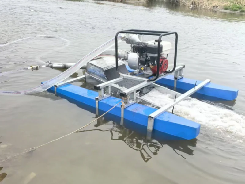 Lake and lagoon dredging