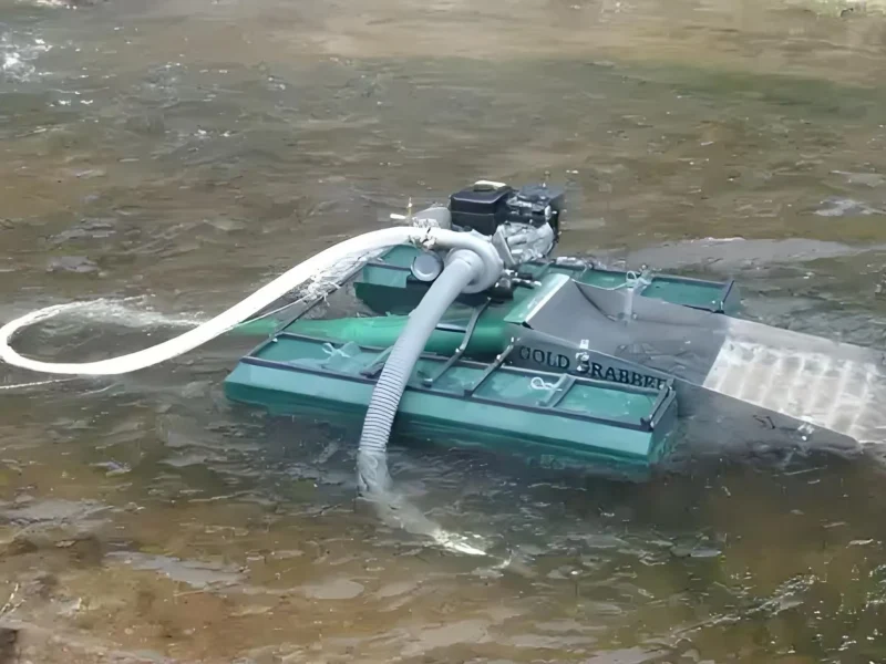4-inch portable gold dredge
