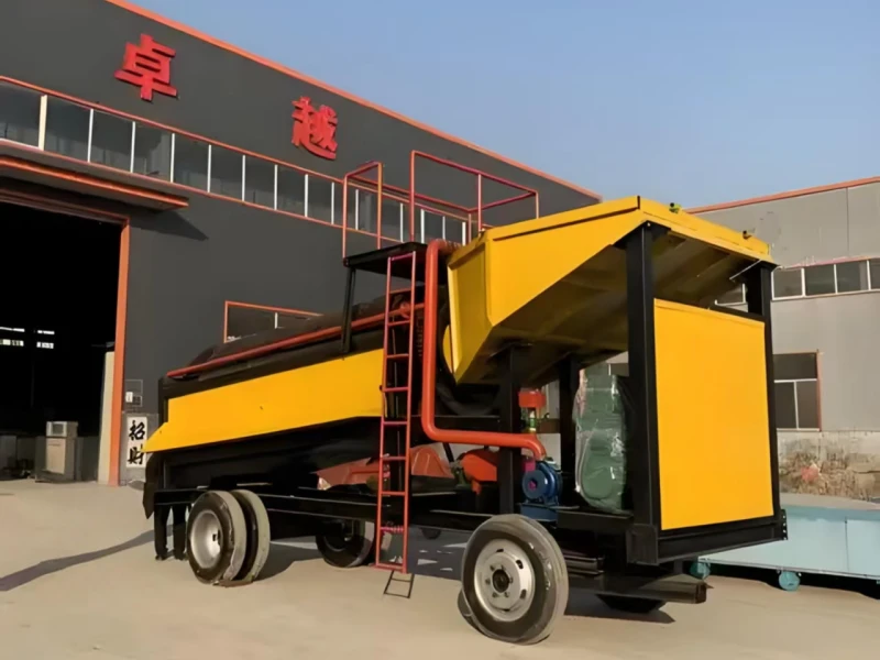 Qrun 5-10 ton Small Gold-Panning Cart